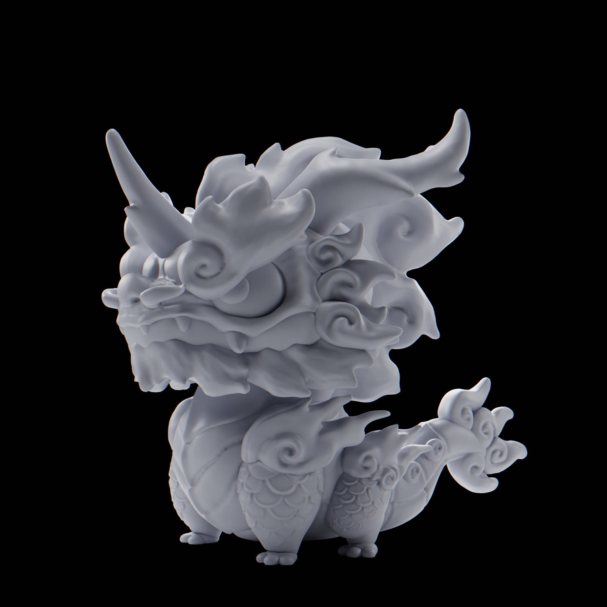 Qilii - UNPAINTED - Grumpii Art Toy