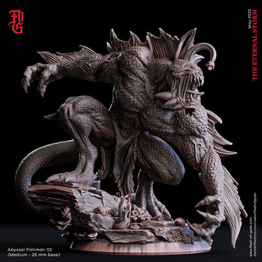 Abyssal Fishman - Flesh of Gods
