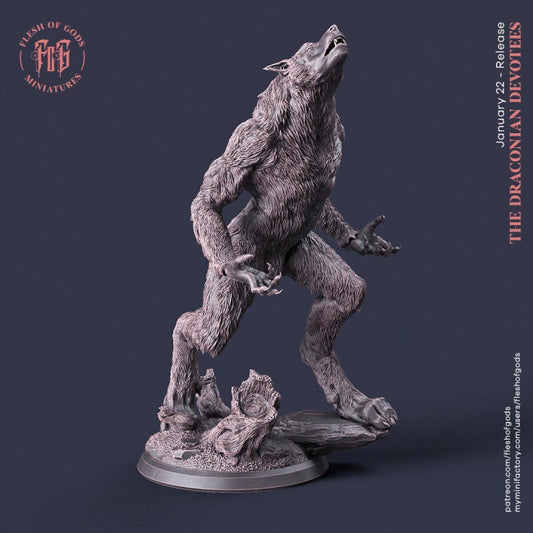 Werewolf - UNPAINTED - Flesh of Gods