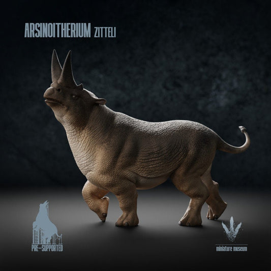 Arsinoitherium zitteli - UNPAINTED - Miniature Museum