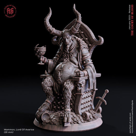 Mammon, Lord Of Avarice - Flesh of Gods