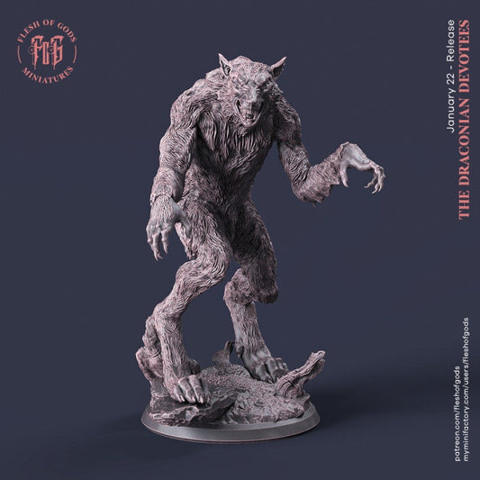 Werewolf - UNPAINTED - Flesh of Gods