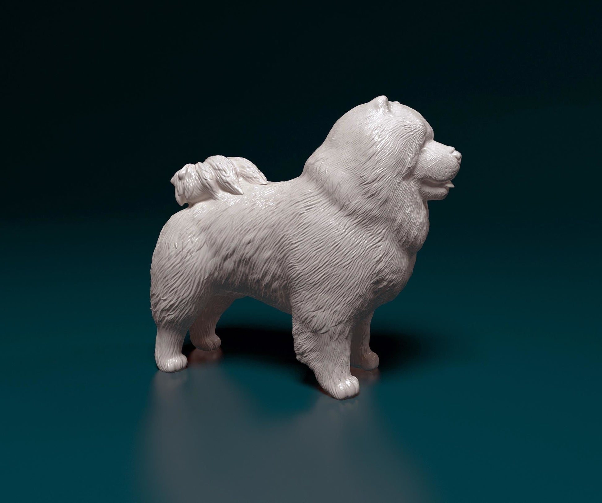 Chow Chow- Sterocat 3D Resin Print