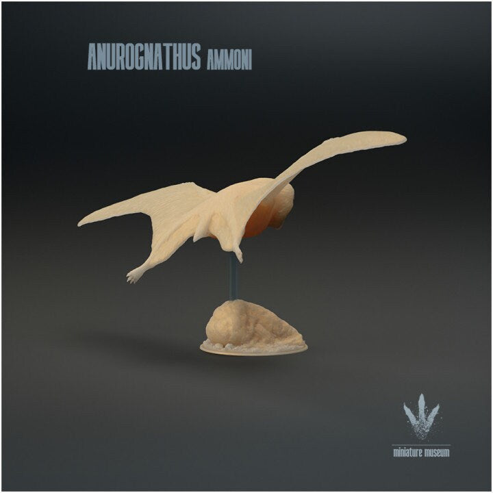 Anurognathus Ammoni Flying - UNPAINTED - Miniature Museum