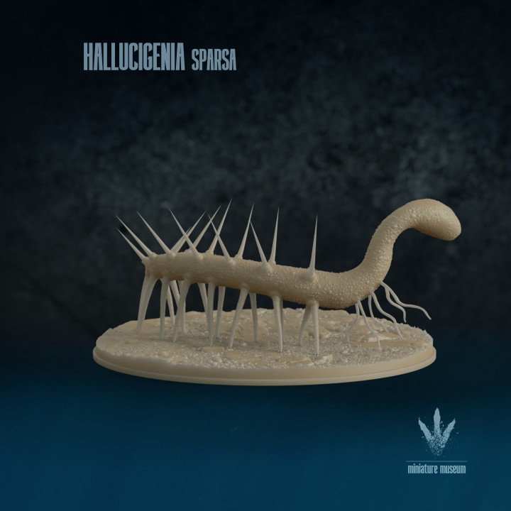 Hallucigenia sparsa - UNPAINTED - Miniature Museum