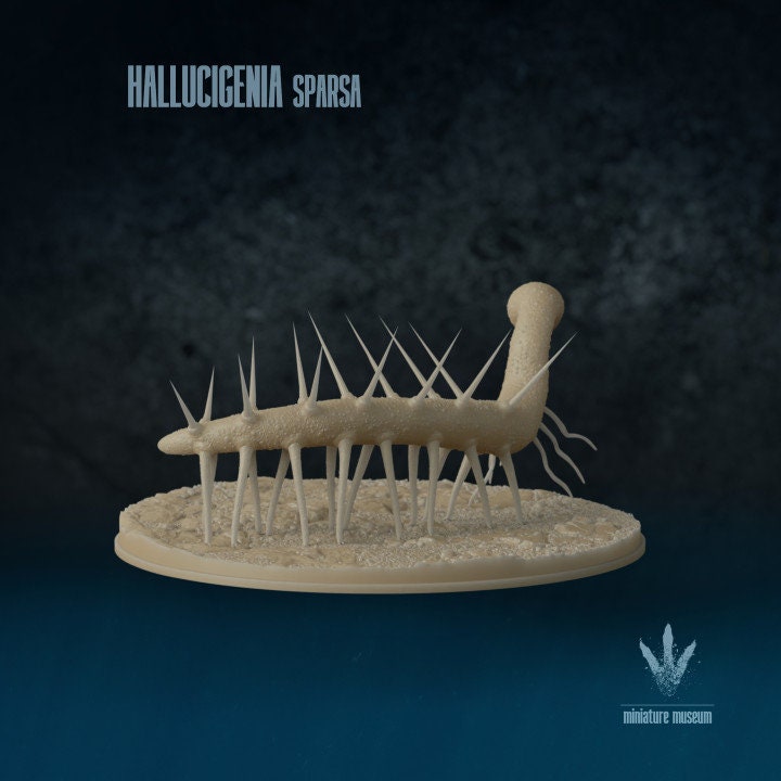 Hallucigenia sparsa - UNPAINTED - Miniature Museum