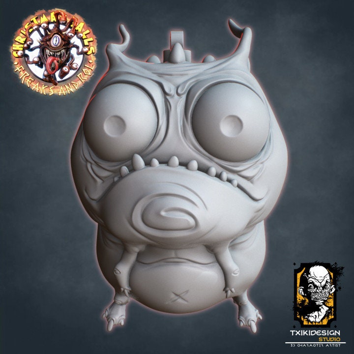Critter Ball - UNPAINTED - Txiki Design Studio