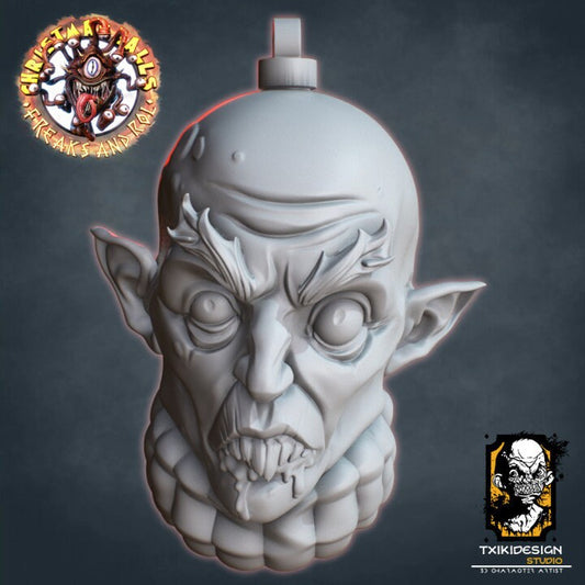 Nosferatu Ball - UNPAINTED - Txiki Design Studio