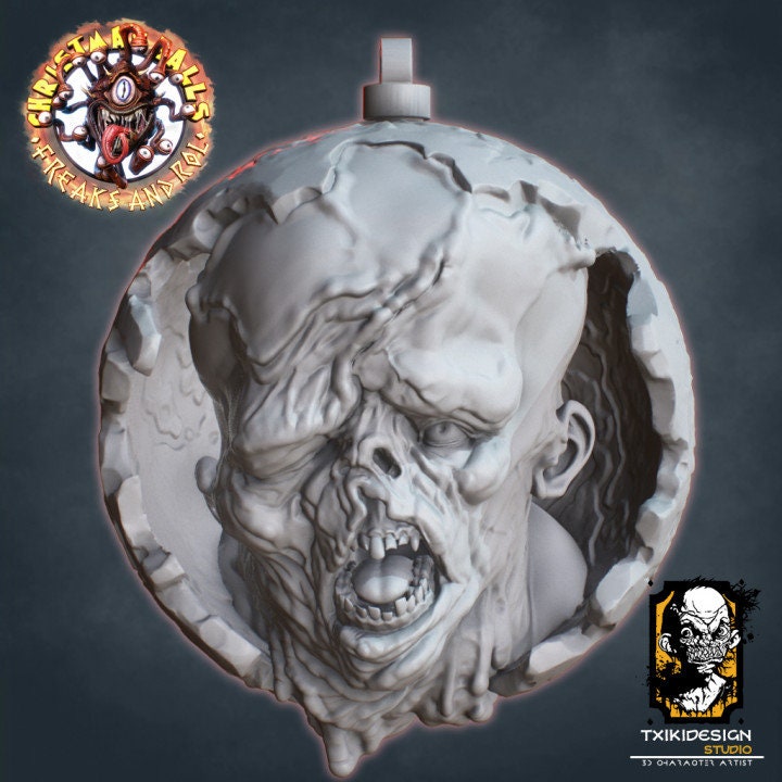 Mutant Ball - UNPAINTED - Txiki Design Studio