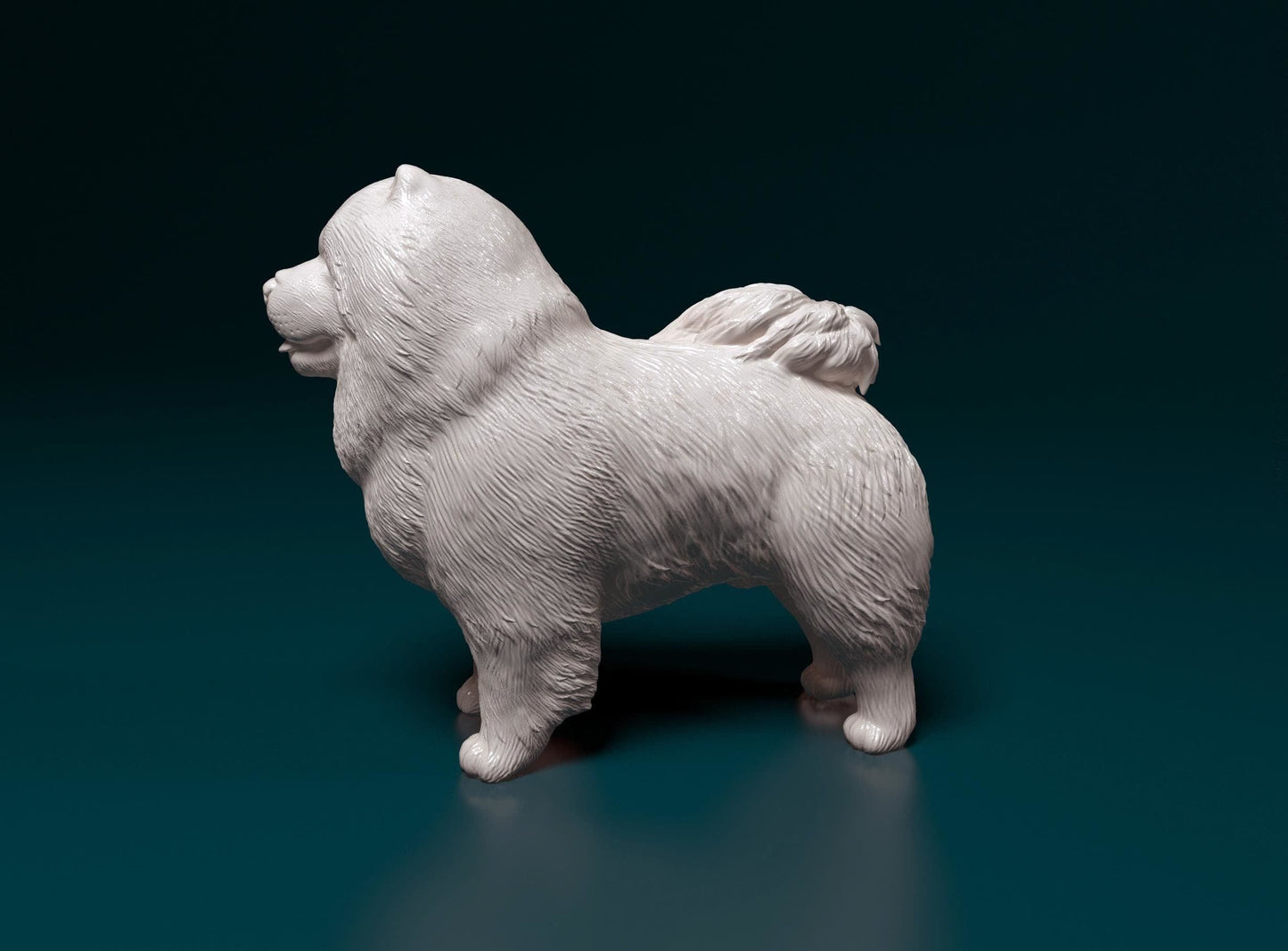 Chow Chow- Sterocat 3D Resin Print