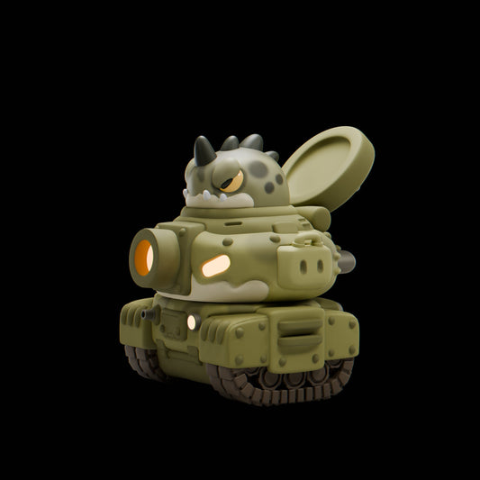 Tankii - UNPAINTED - Grumpii Art Toy