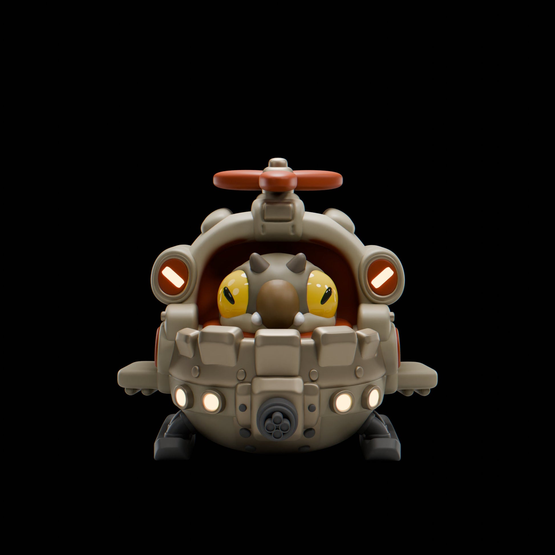 Helli - UNPAINTED - Grumpii Art Toy