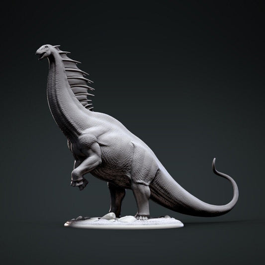 Amargasaurus Rear Up - Clynche Art