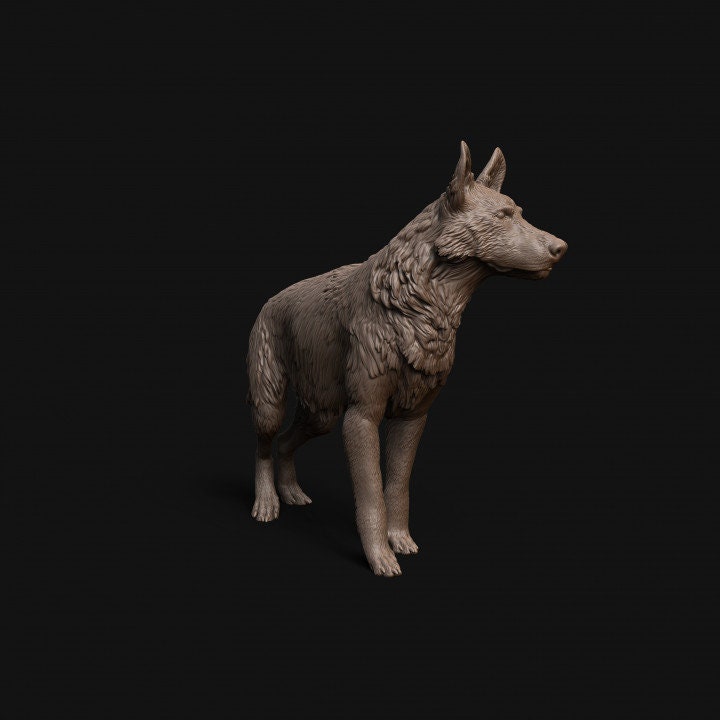 German Shepherd dog - Dino and Dog Miniatures
