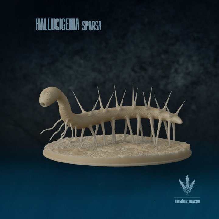 Hallucigenia sparsa - UNPAINTED - Miniature Museum