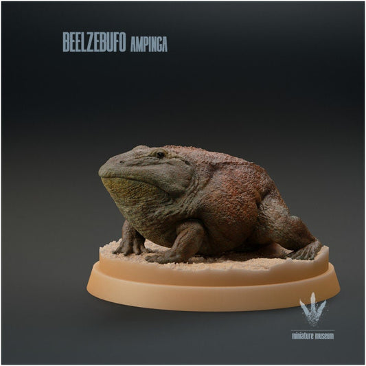 Beelzebufo ampinga : The Devil Toad - UNPAINTED - Miniature Museum