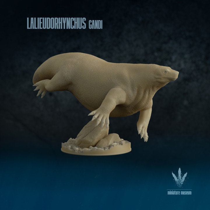 Lalieudorhynchus gandi - UNPAINTED - Miniature Museum