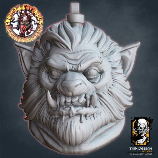 Werewolf Ball - UNPAINTED - Txiki Design Studio