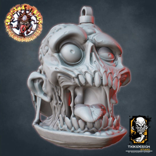 Zombmussel Ball - UNPAINTED - Txiki Design Studio
