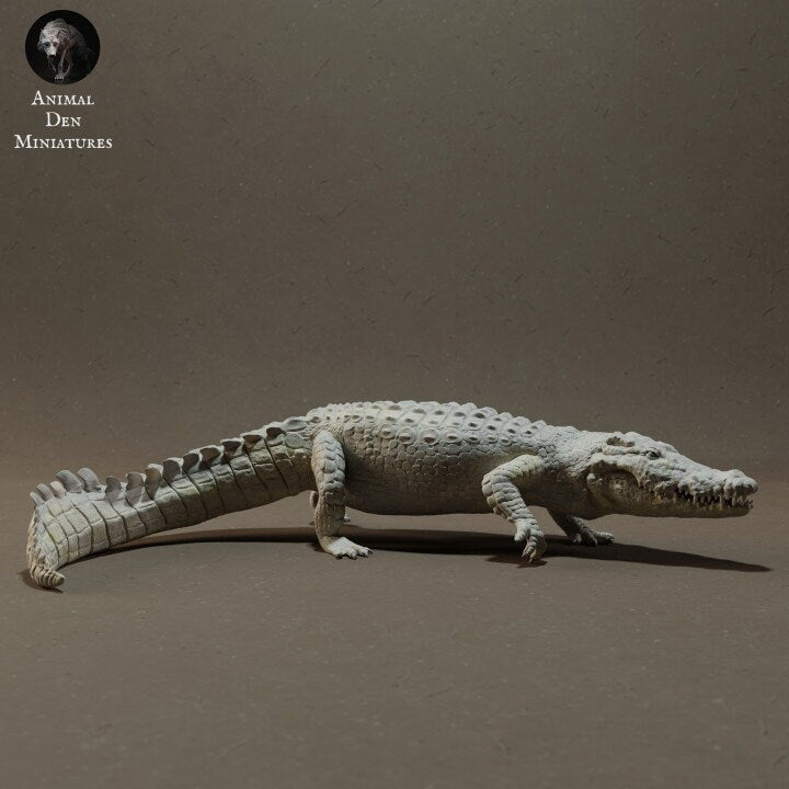 Nile Crocodile- UNPAINTED -Animal Den Miniatures