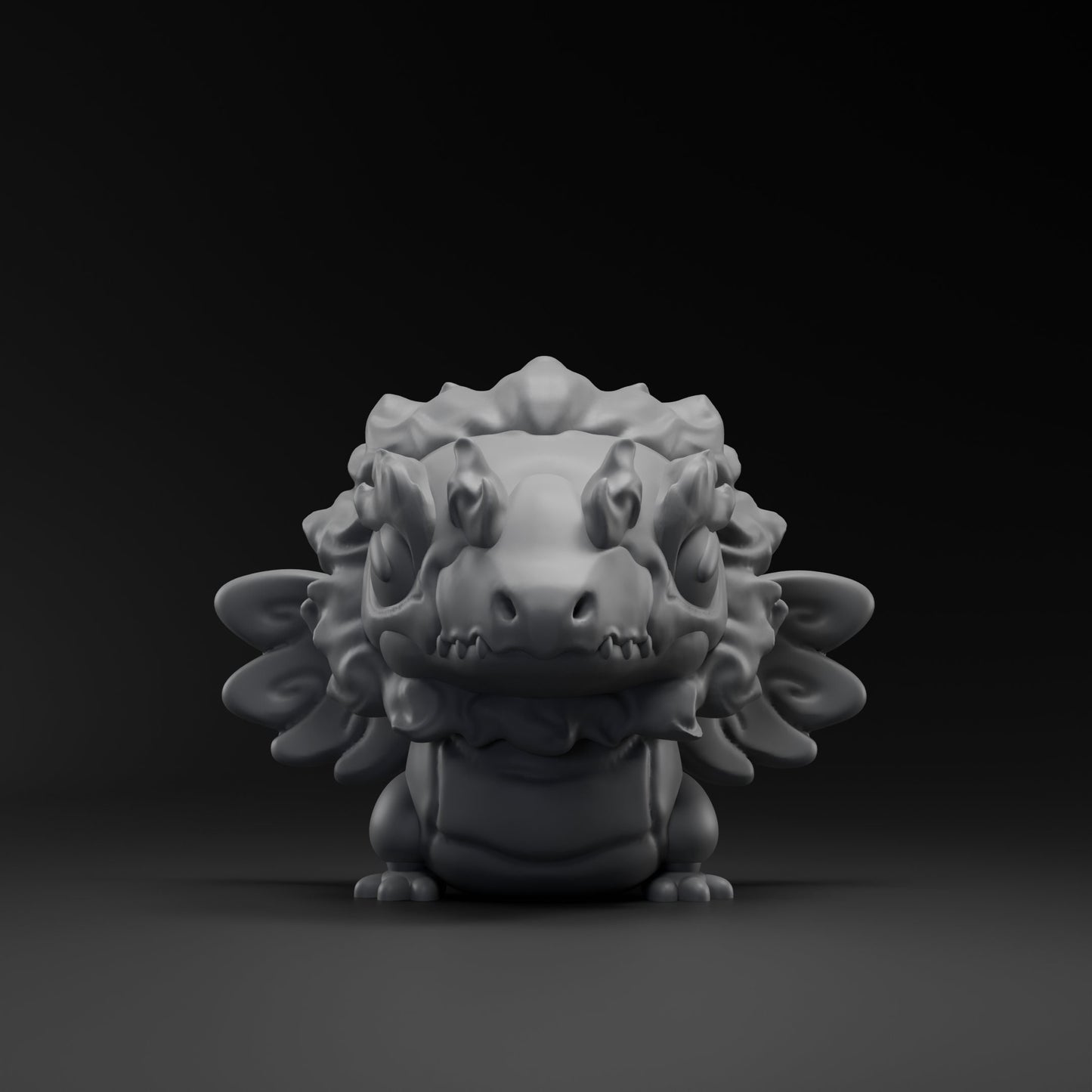 Itsumii - UNPAINTED - Grumpii Art Toy