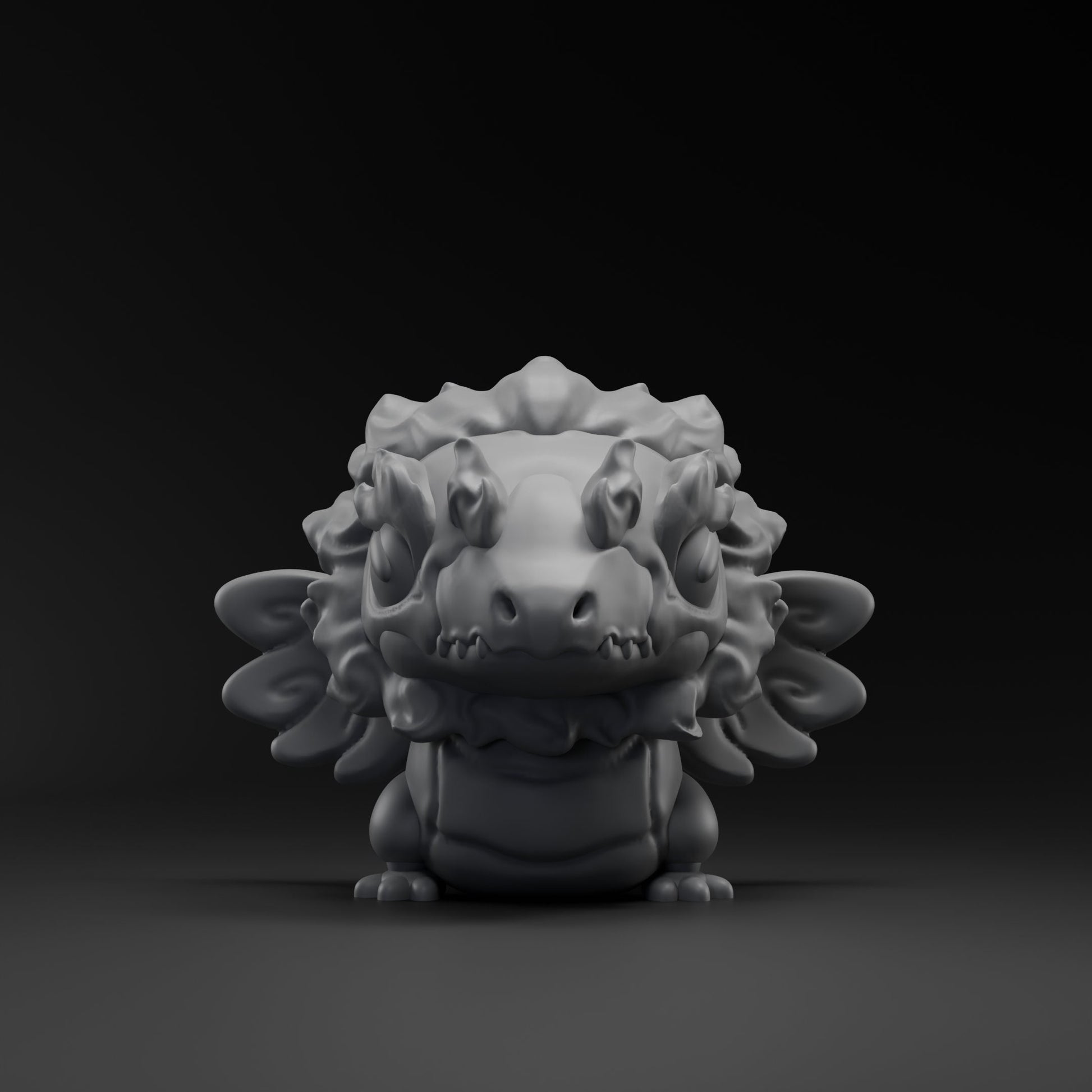 Itsumii - UNPAINTED - Grumpii Art Toy