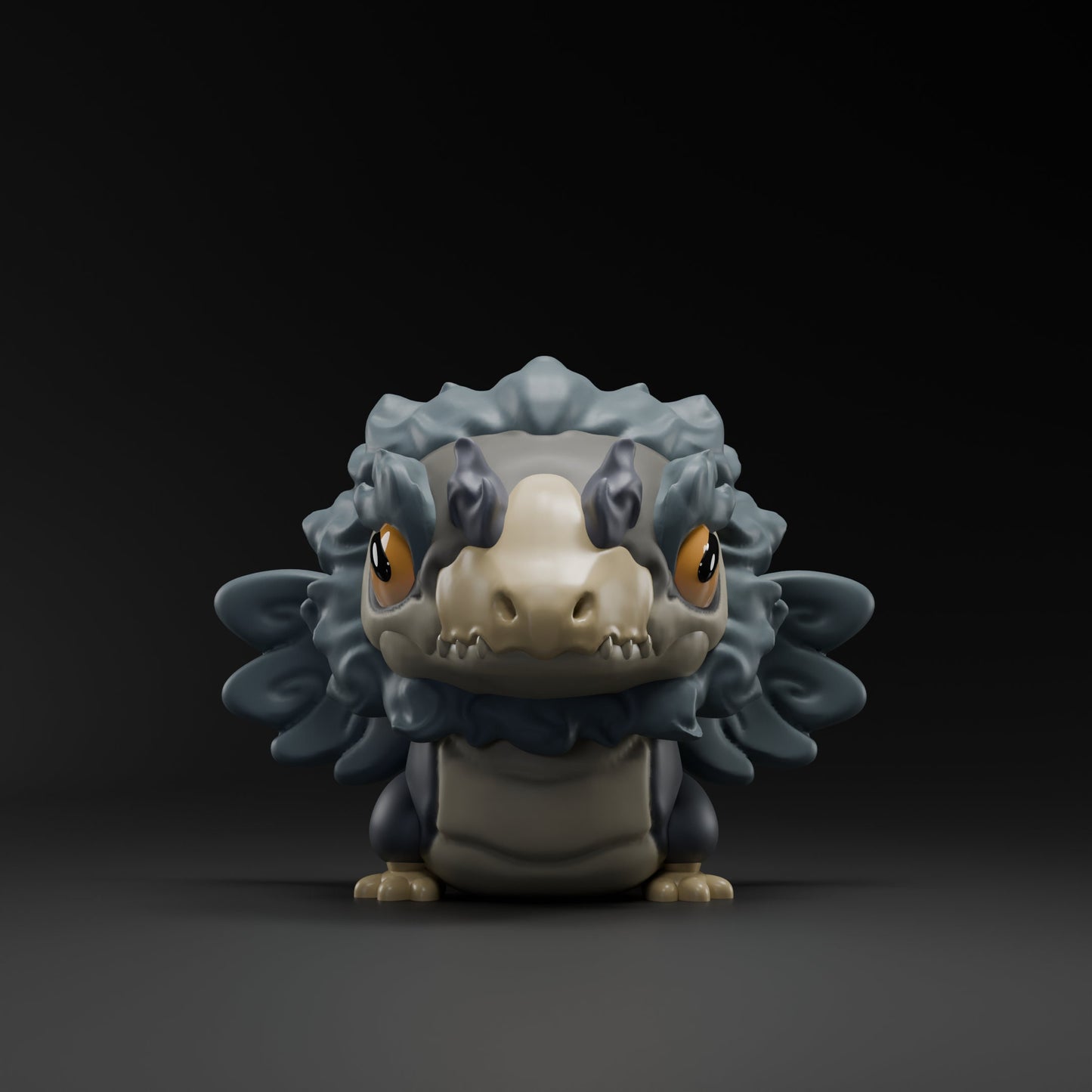Itsumii - UNPAINTED - Grumpii Art Toy