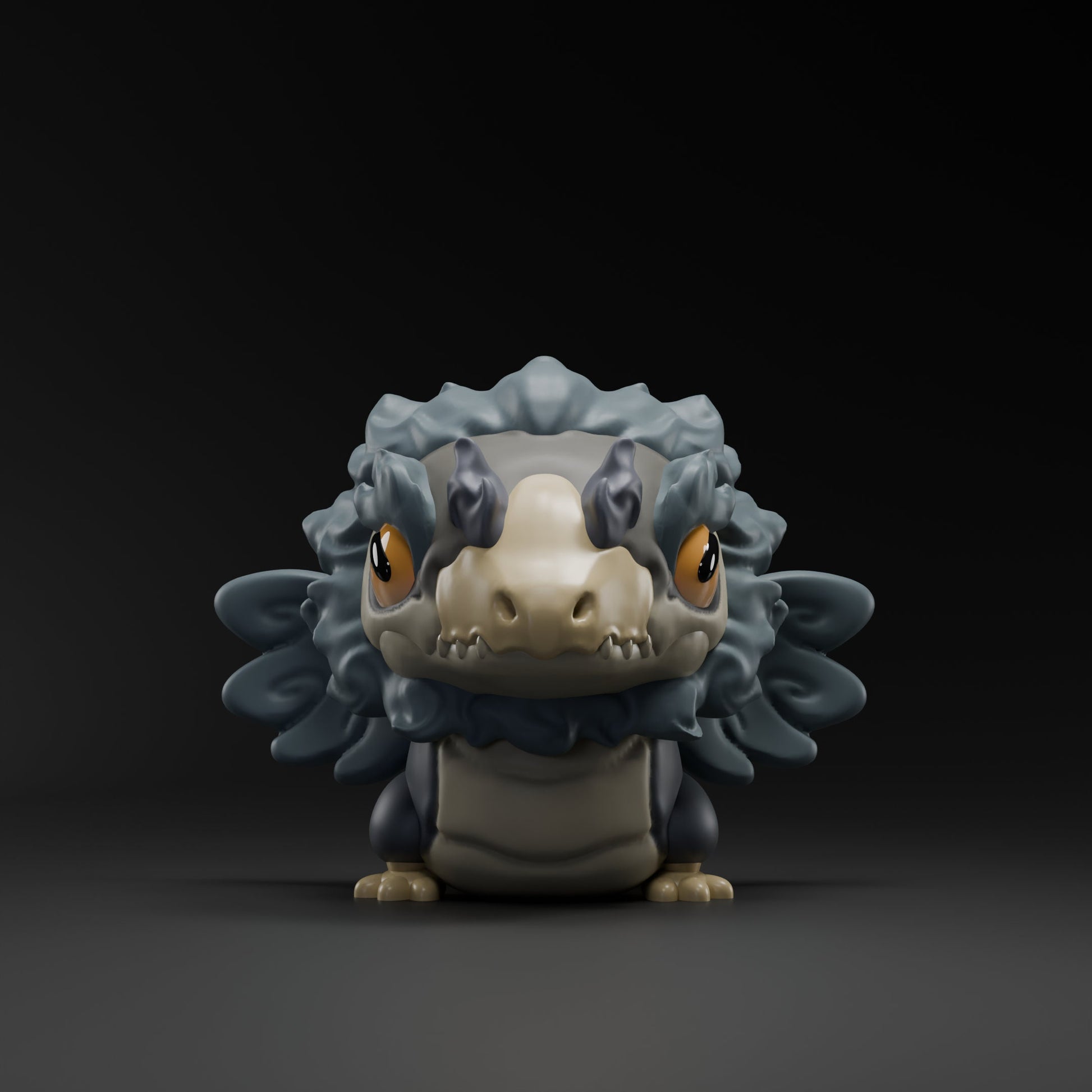 Itsumii - UNPAINTED - Grumpii Art Toy