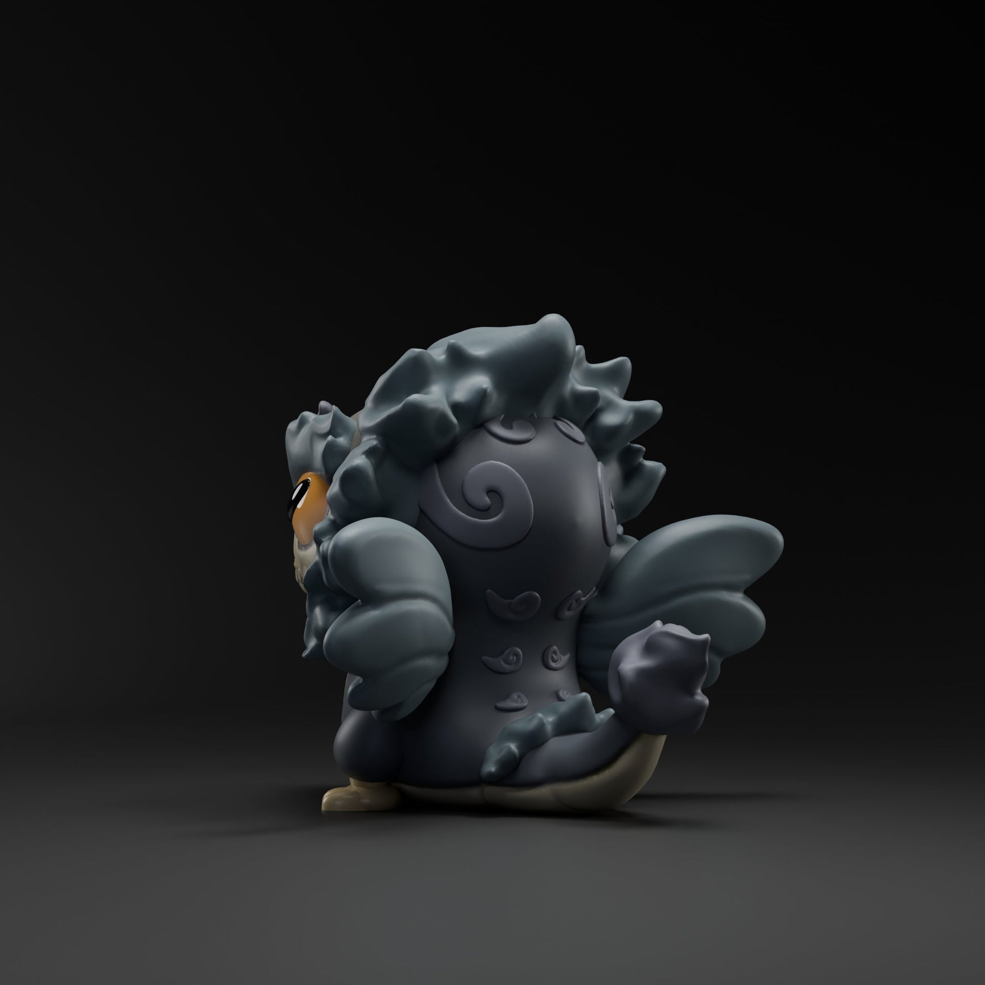 Itsumii - UNPAINTED - Grumpii Art Toy
