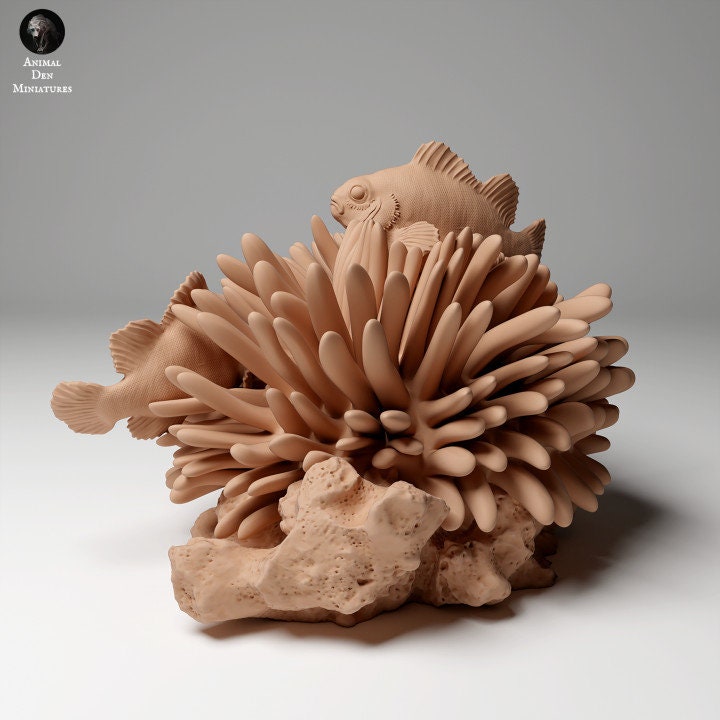 Common Clownfish - UNPAINTED - Animal Den Miniatures