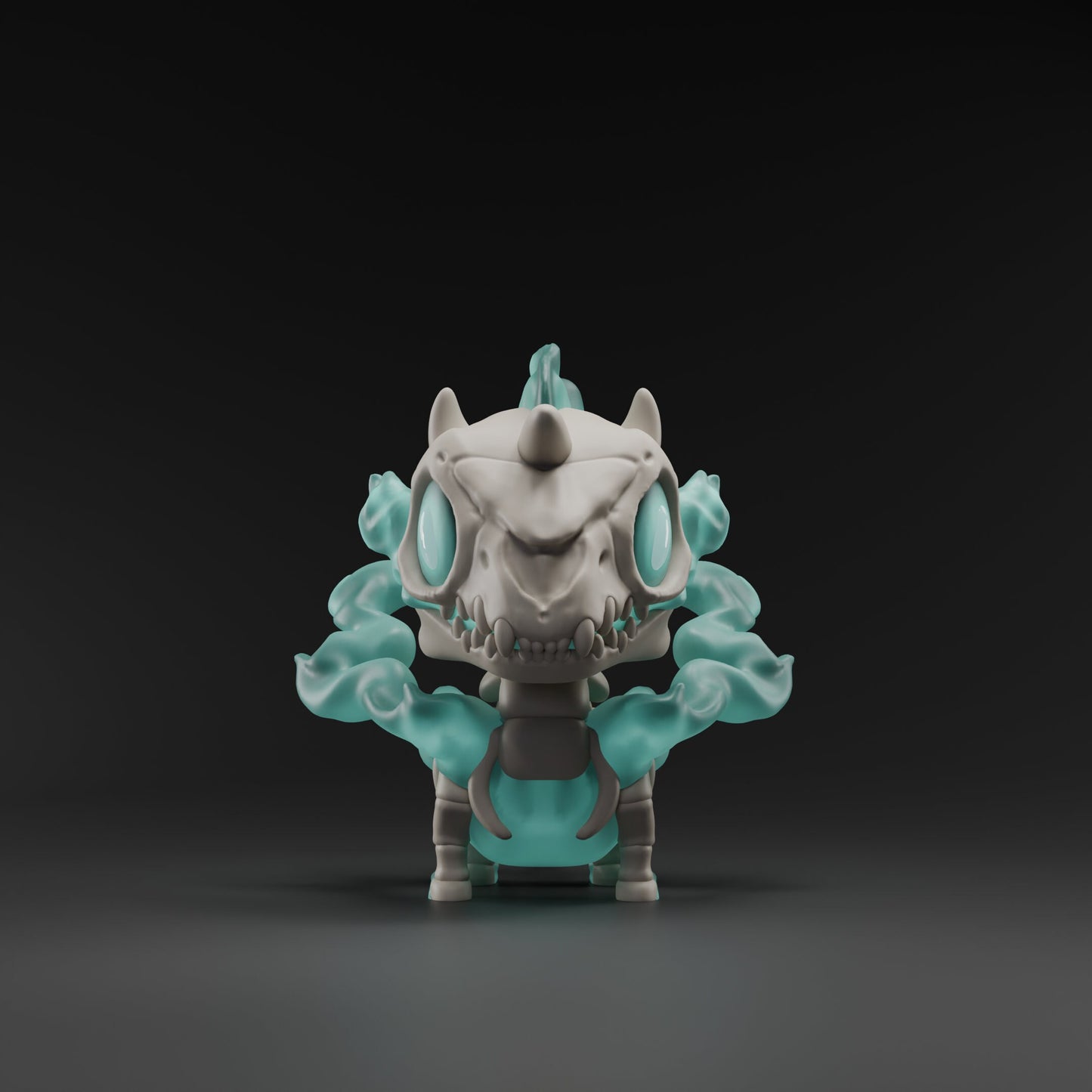 Hokii - UNPAINTED - Grumpii Art Toy