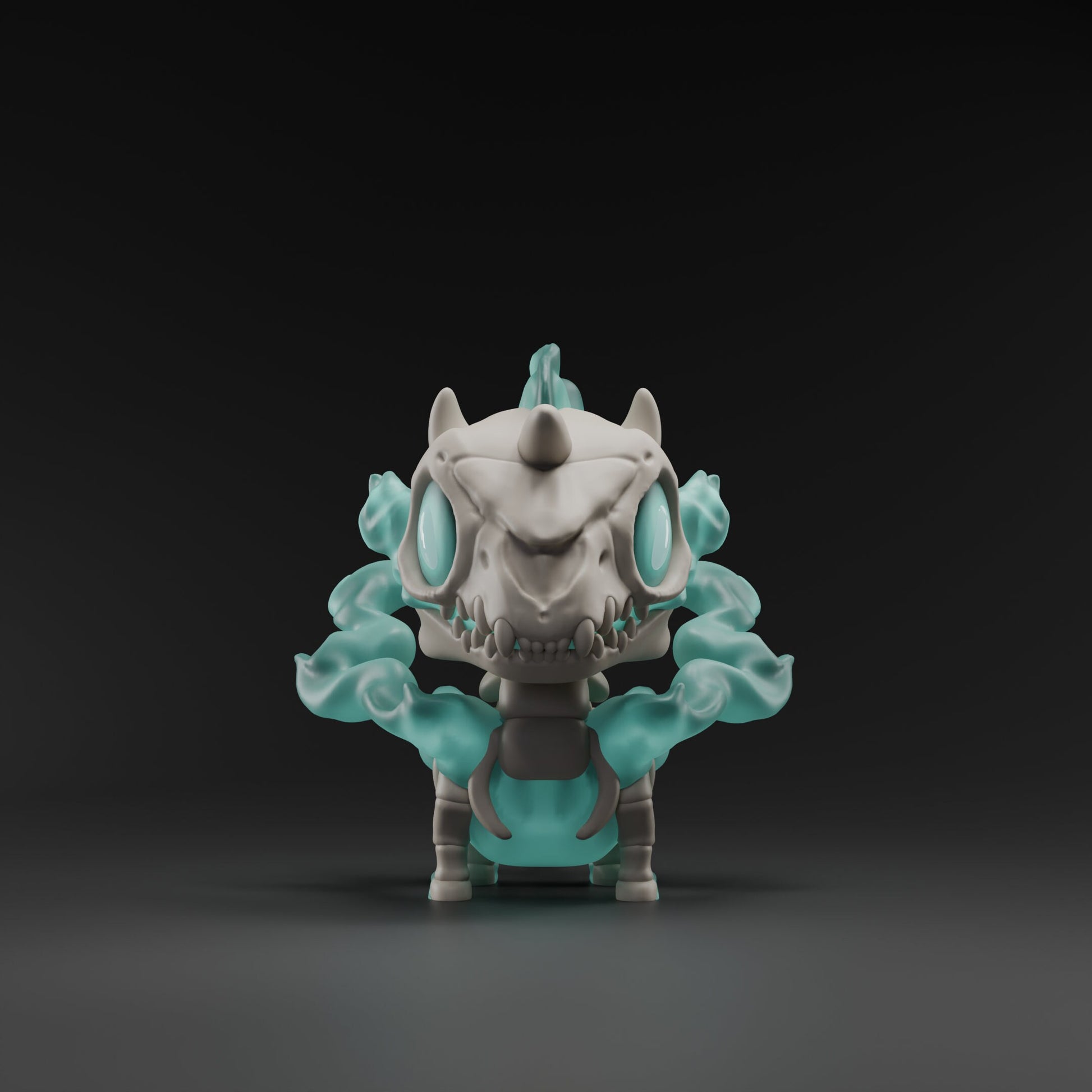 Hokii - UNPAINTED - Grumpii Art Toy