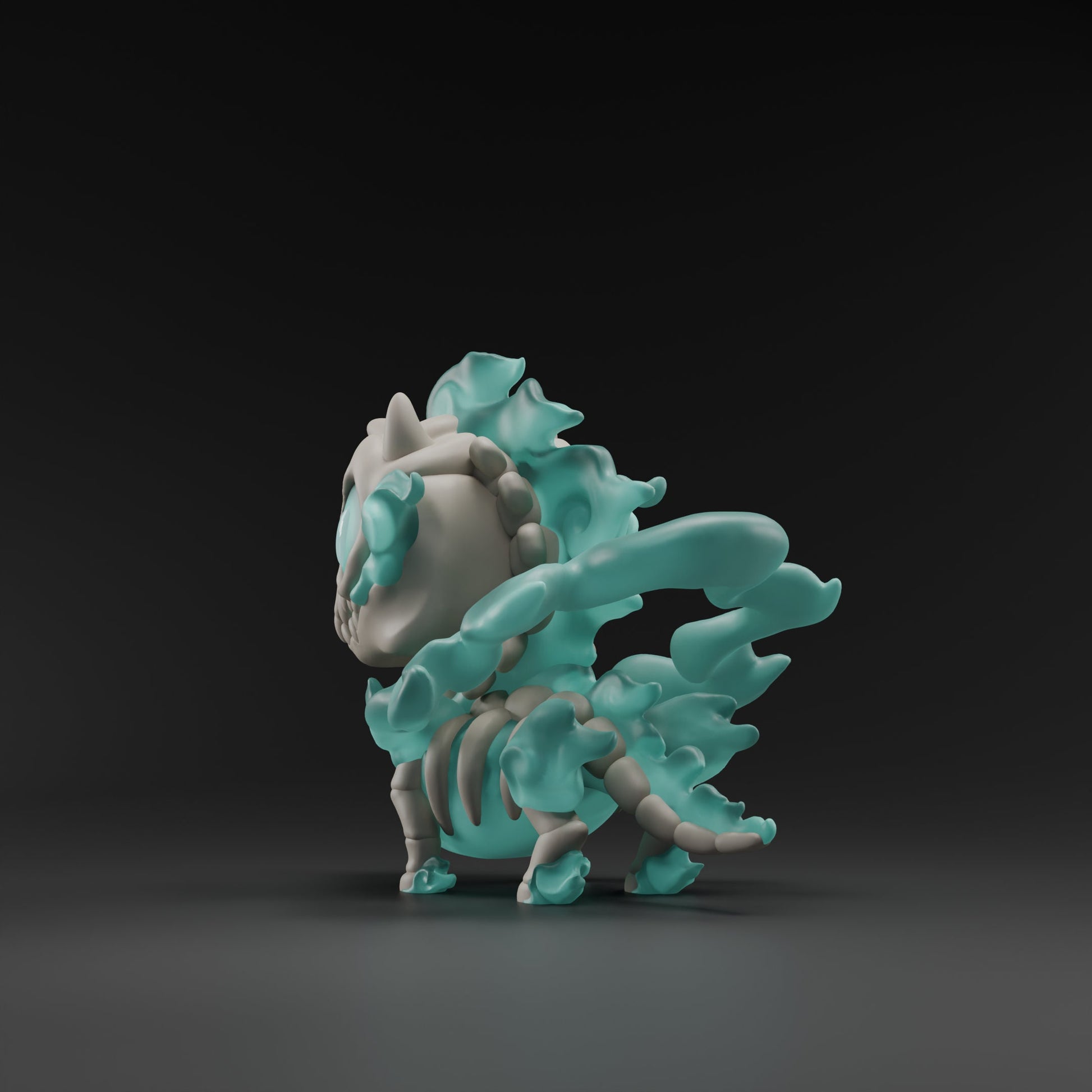 Hokii - UNPAINTED - Grumpii Art Toy