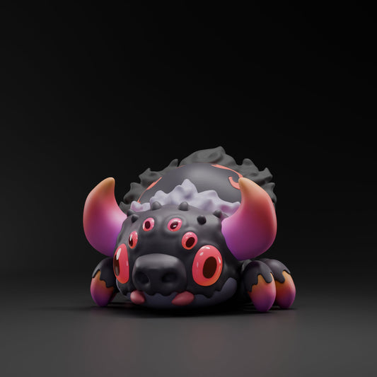 Ushii-Onii - UNPAINTED - Grumpii Art Toy