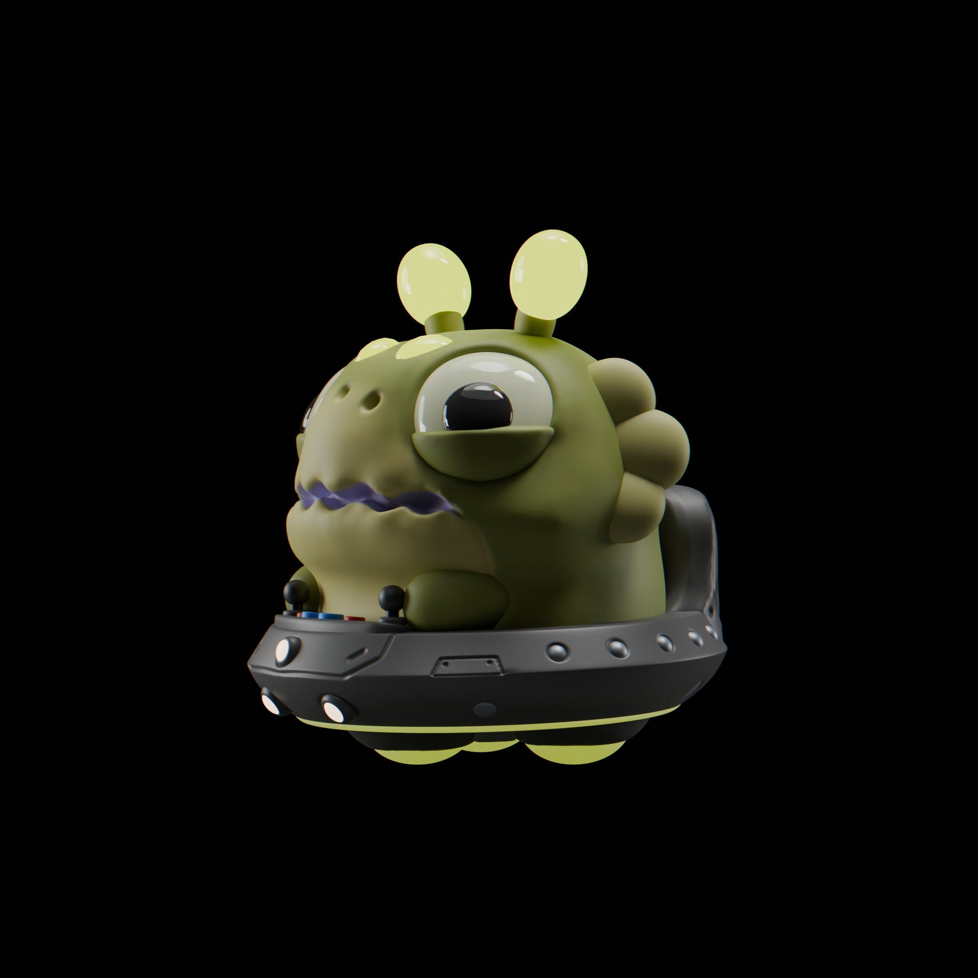 Alii - UNPAINTED - Grumpii Art Toy