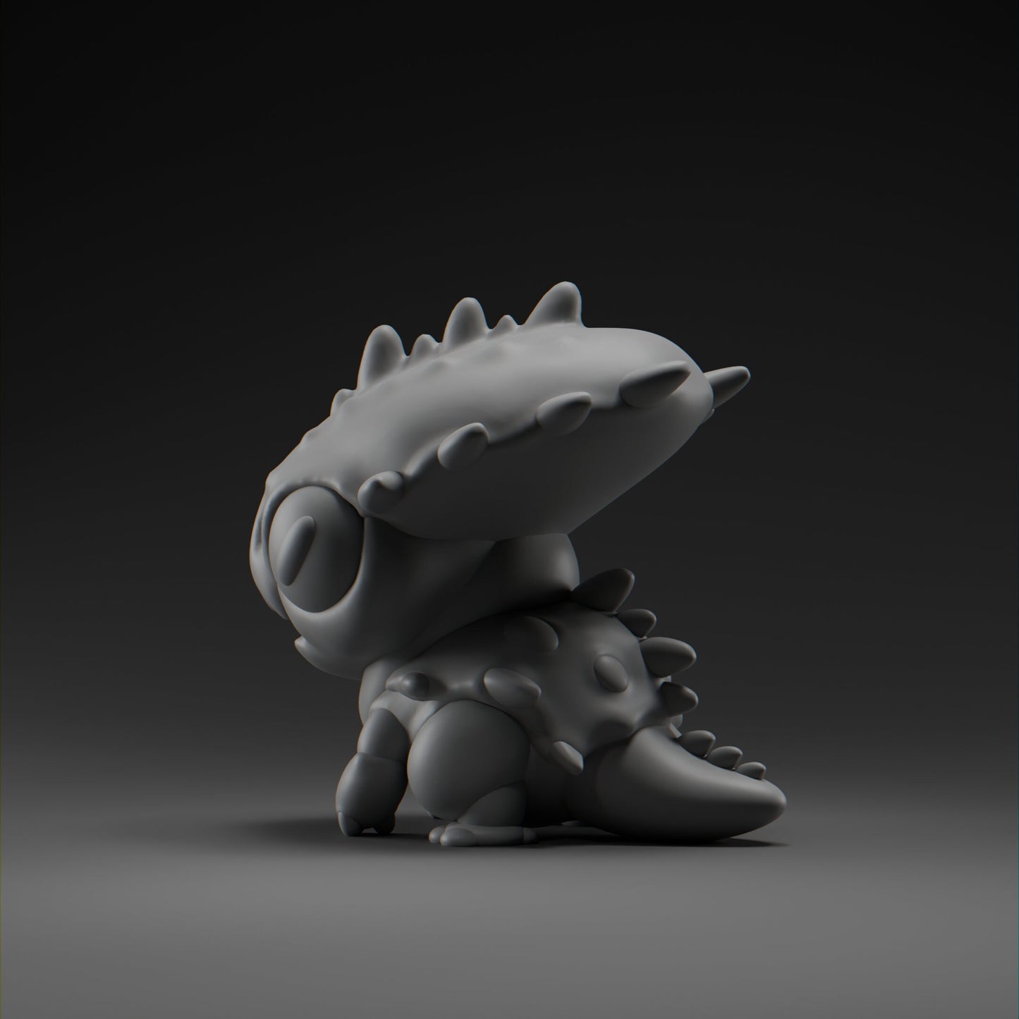 Paradii - UNPAINTED - Grumpii Art Toy
