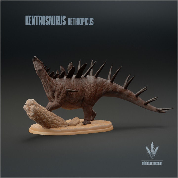 Kentrosaurus aethiopicus - UNPAINTED - Miniature Museum