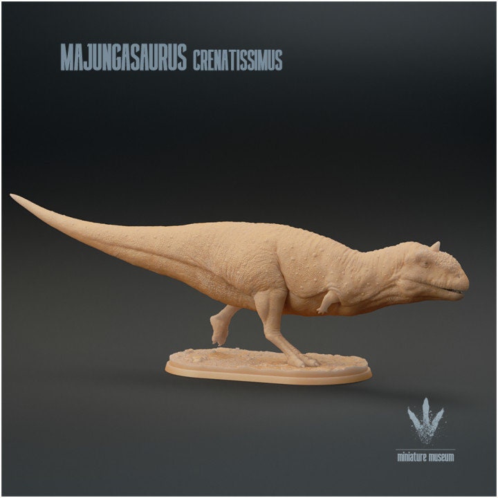 Majungasaurus crenatissimus : Run - UNPAINTED - Miniature Museum