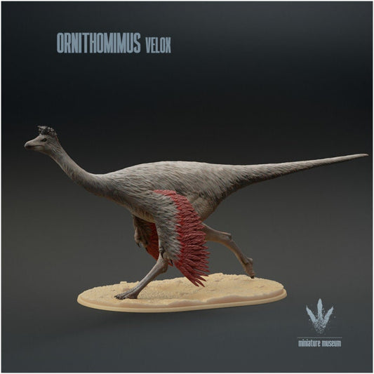 Ornithomimus velox : Running - UNPAINTED - Miniature Museum
