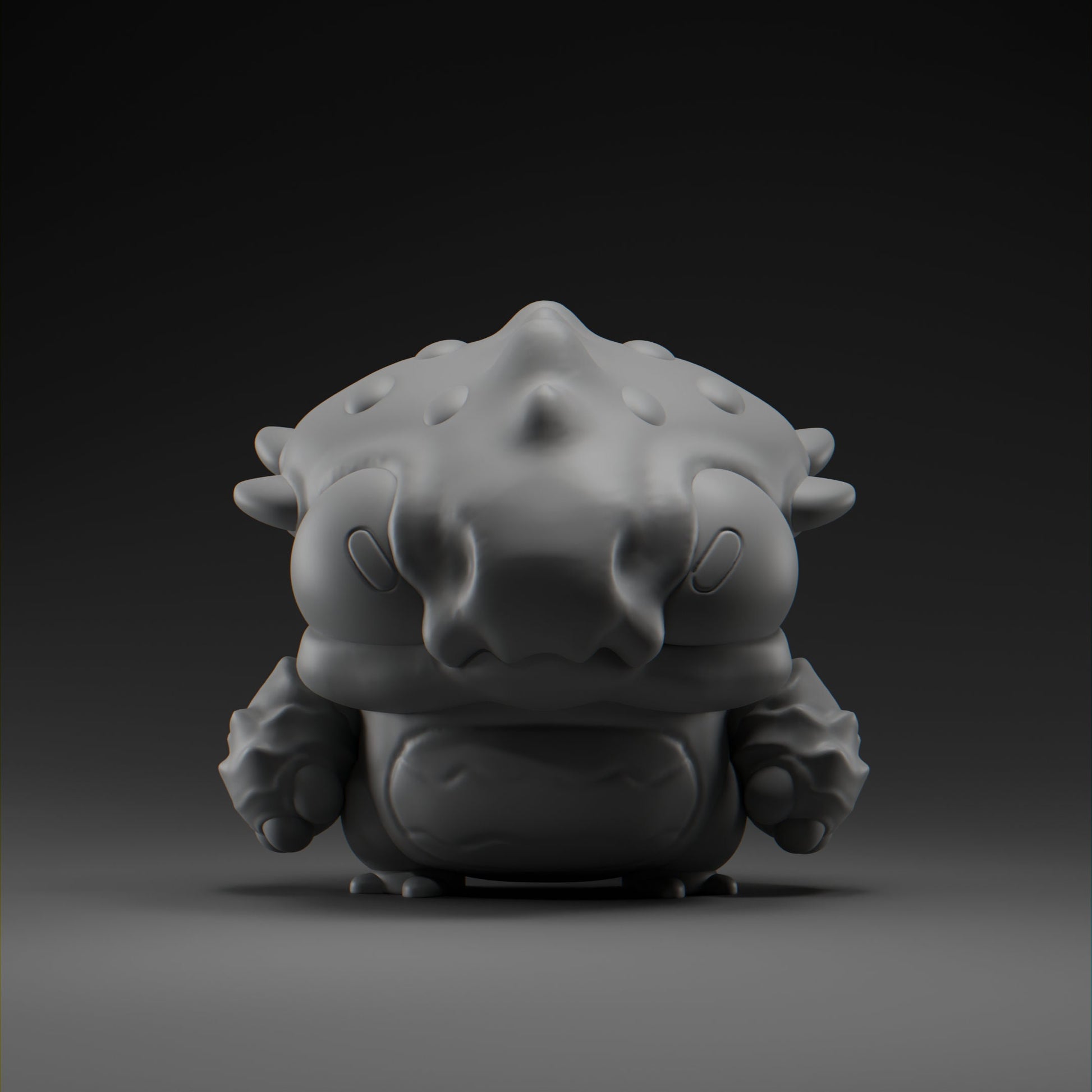 Buzzii - UNPAINTED - Grumpii Art Toy