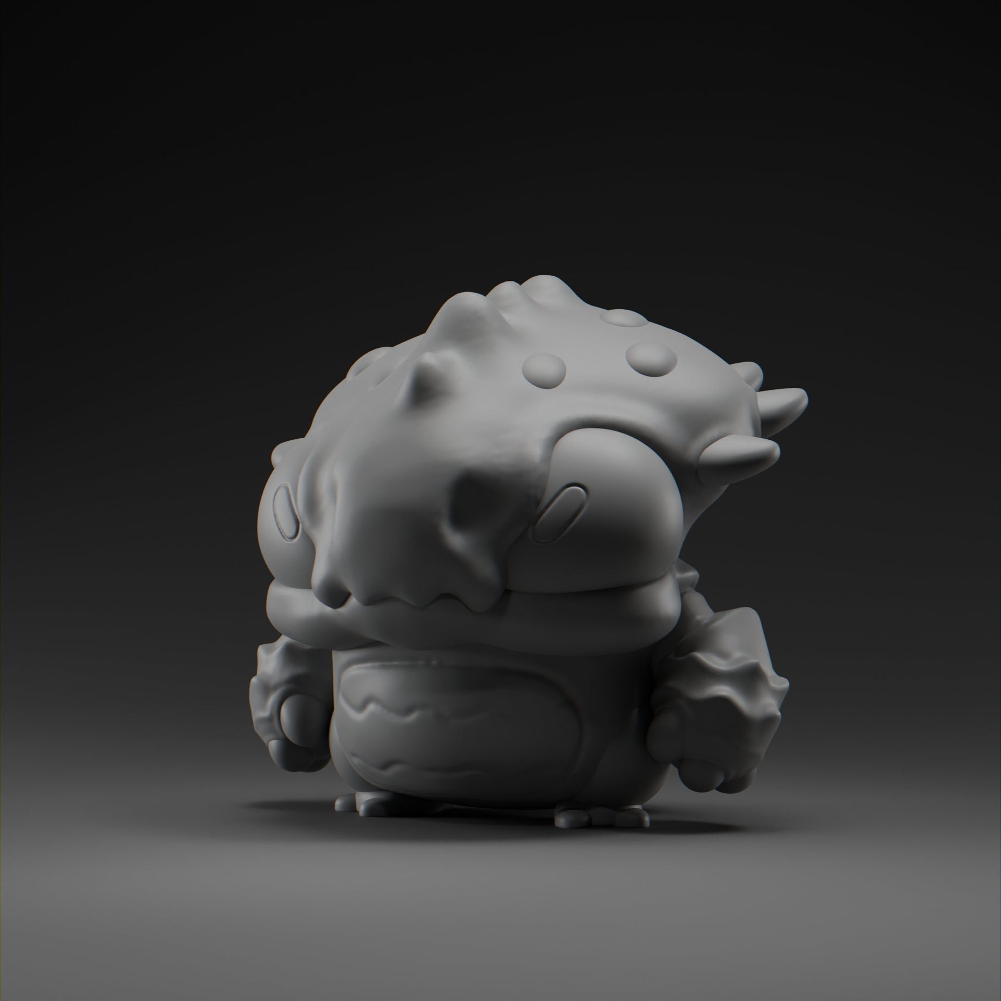 Buzzii - UNPAINTED - Grumpii Art Toy