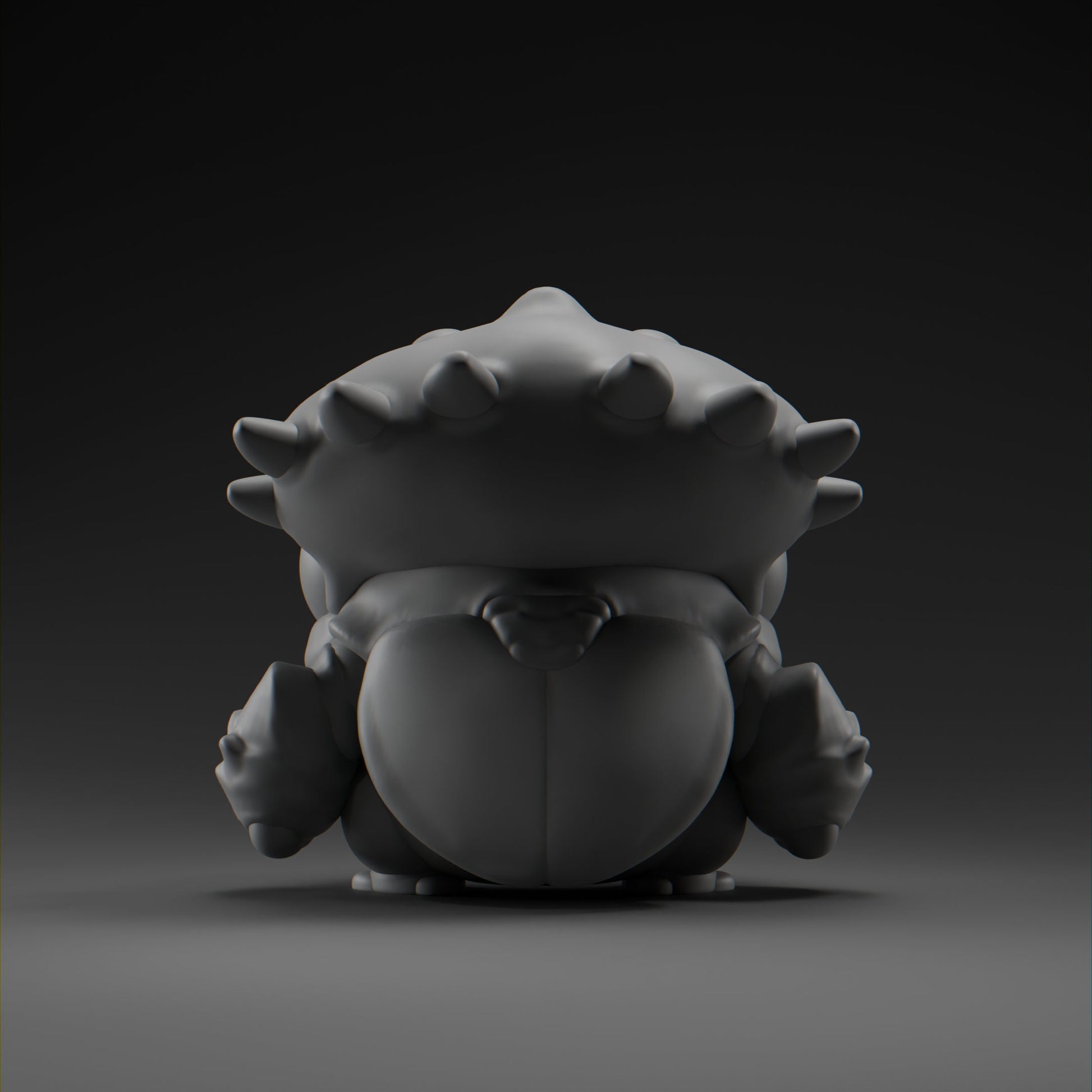 Buzzii - UNPAINTED - Grumpii Art Toy