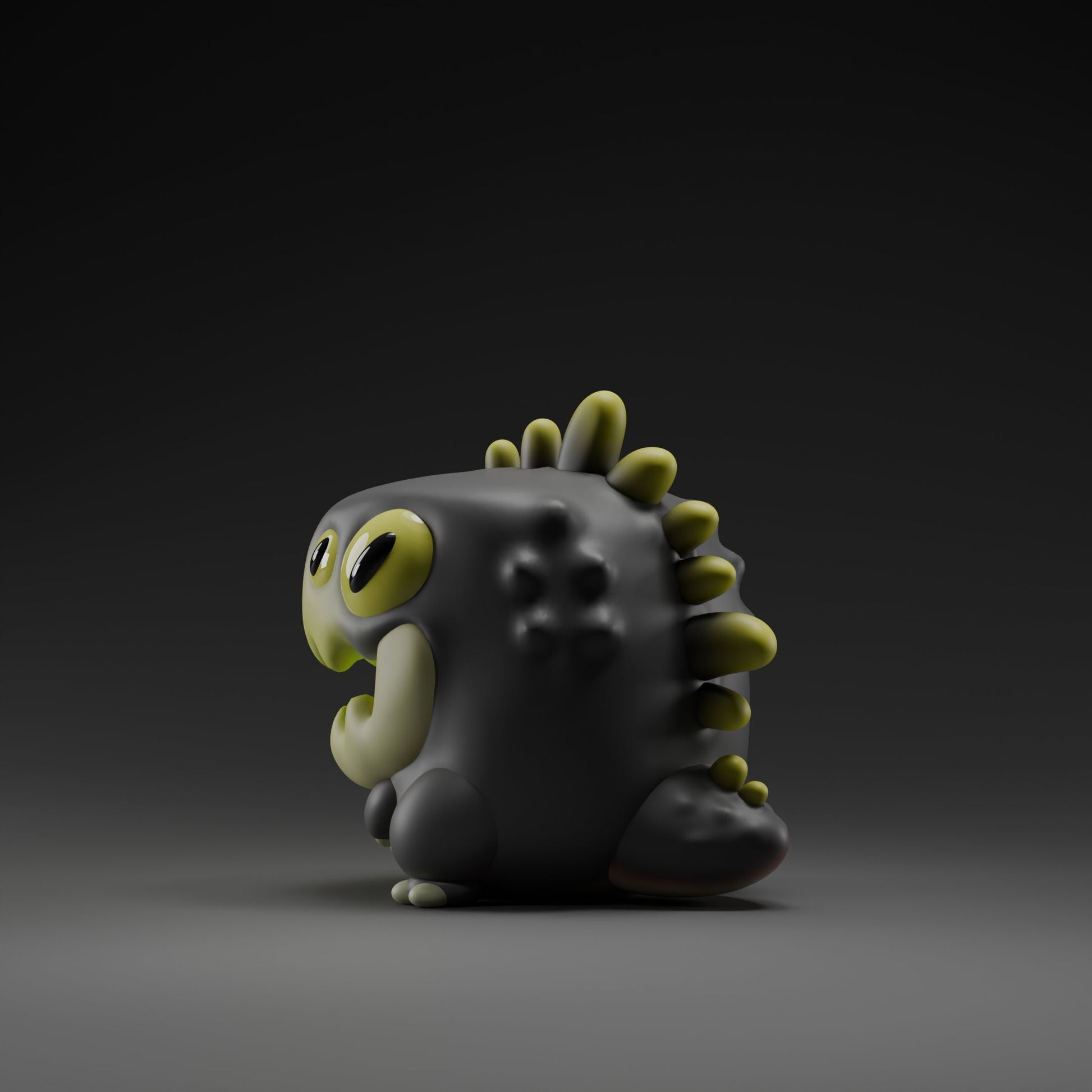 Chompii - UNPAINTED - Grumpii Art Toy