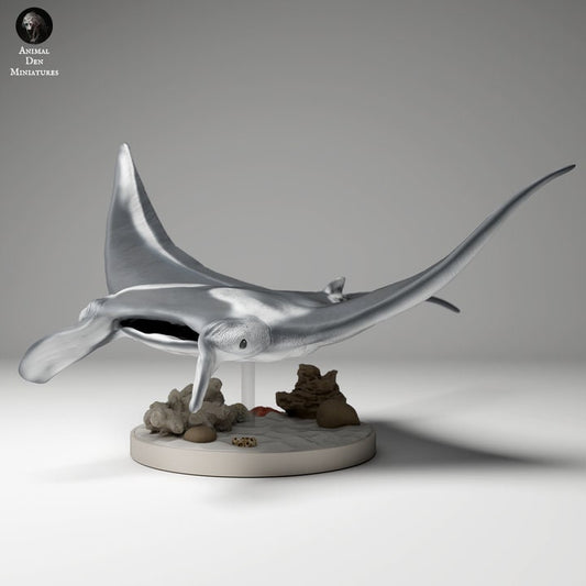 Reef Manta Ray - UNPAINTED - Animal Den Miniatures