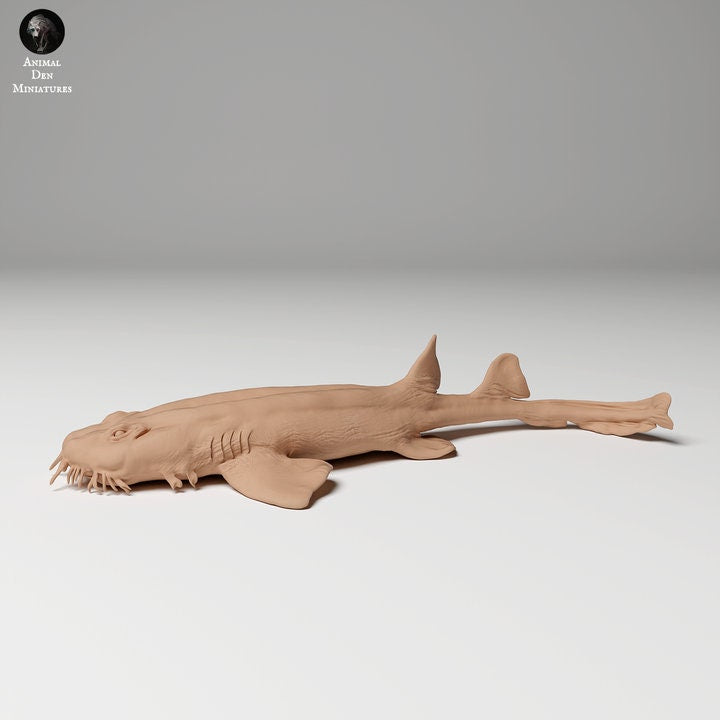 Spotted Wobbegong Shark - UNPAINTED - Animal Den Miniatures