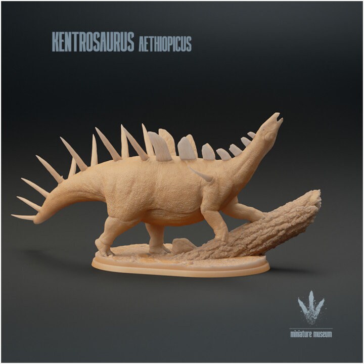 Kentrosaurus aethiopicus - UNPAINTED - Miniature Museum