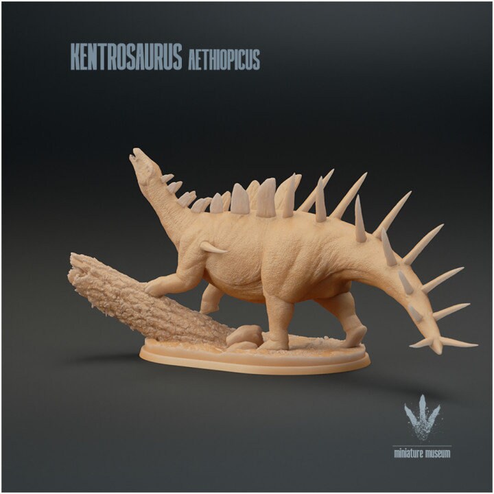 Kentrosaurus aethiopicus - UNPAINTED - Miniature Museum