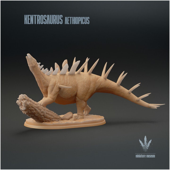 Kentrosaurus aethiopicus - UNPAINTED - Miniature Museum