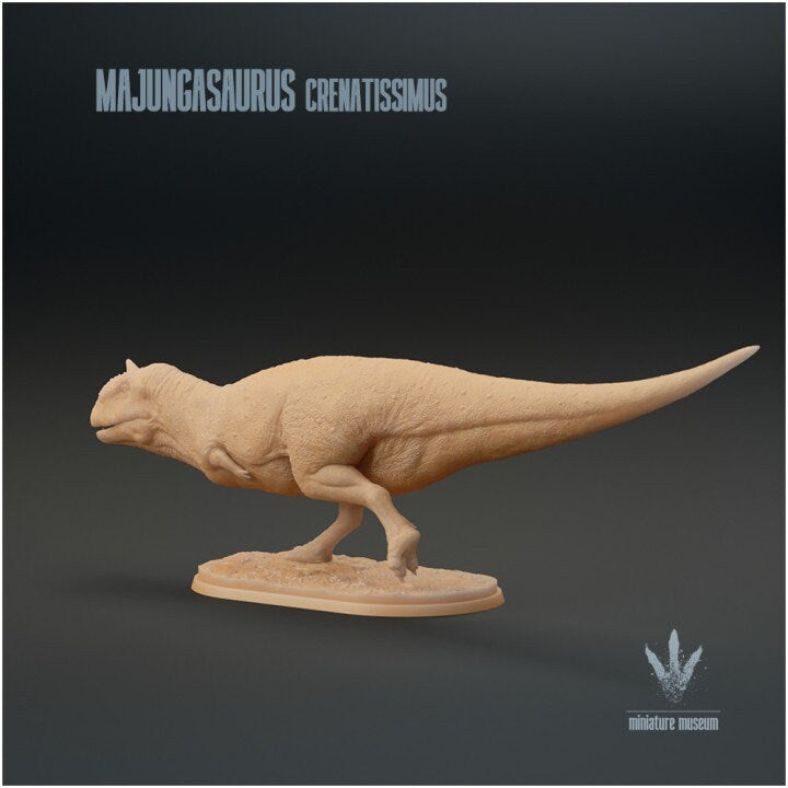Majungasaurus crenatissimus : Run - UNPAINTED - Miniature Museum