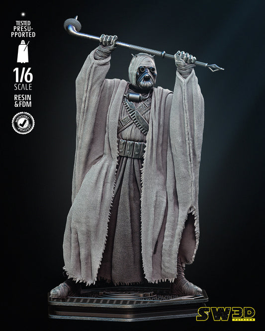 Tusken Sculpture - UNPAINTED FAN ART - Star Wars 3D Models